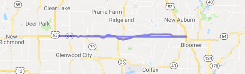 WI-64 between US-53 and Forest, WI. |  United States