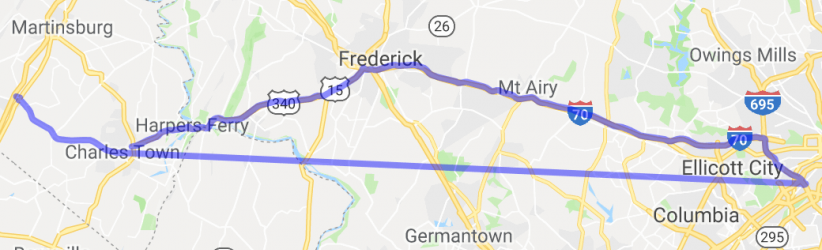 Baltimore To The "Loppty Loop" (Route 51) | West Virginia Baltimore To The "Loppty Loop" (Route 51) | West Virginia