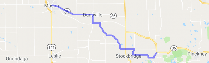 Dexter Trail - Gregory to Mason, MI |  United States