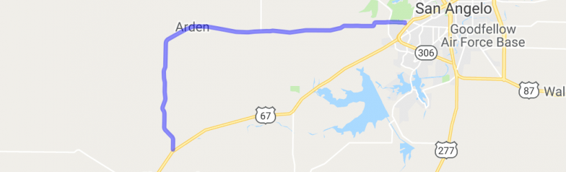 Farm to Market Road 853 (San Angelo) |  United States