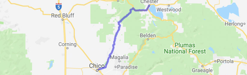 Highway 32 - from Chico to Lake Almanor |  United States