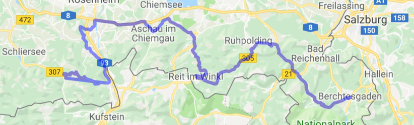 Eastern German Alpine Road (easternmost 150 KMs of Deutsche Alpenstrasse) |  Routes Around the World