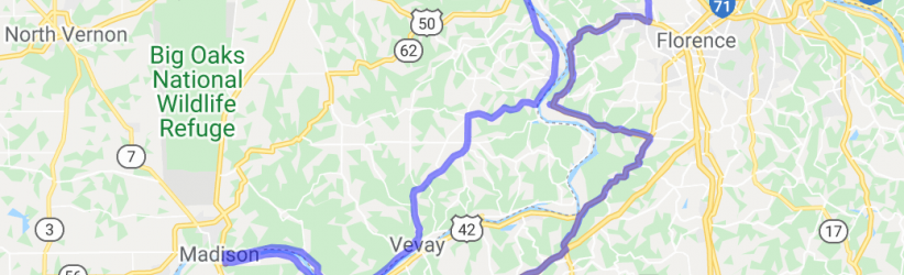 Big Lick Ride/Ohio River hugging loop |  Kentucky