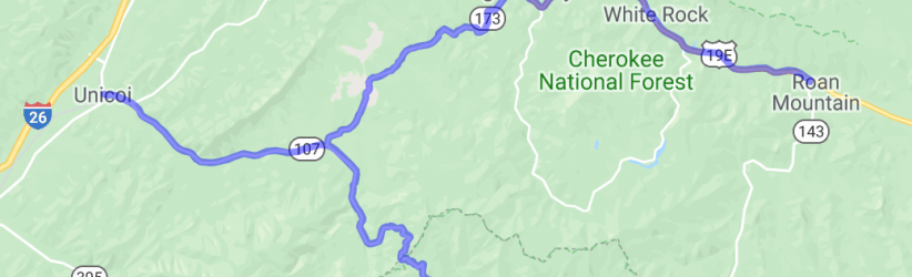 Iron Mountain to Fork Mountain to Roan Mountain Loop |  Tennessee