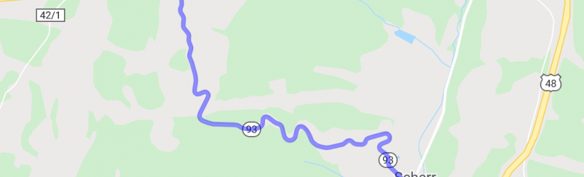 West Virginia Routes 93 and 42  |  United States