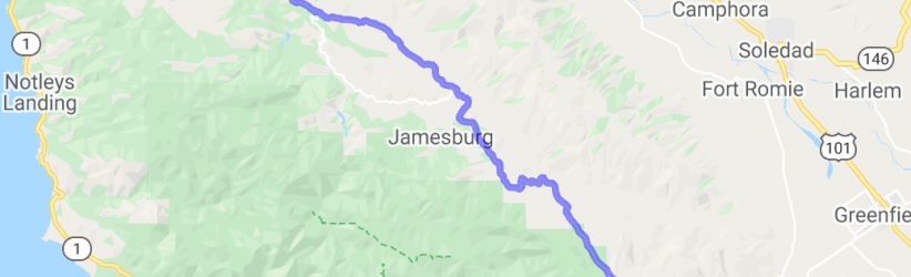 Carmel Valley Road South of Monterey |  United States