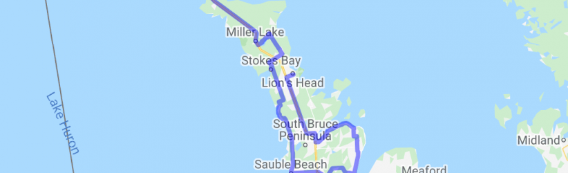 The Lion's Tail (Ontario, Canada) |  Routes Around the World