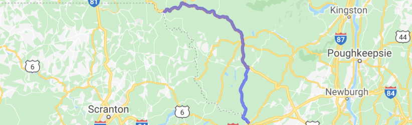 Route 97 Port Jervis To Hancock |  United States