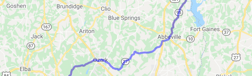 AL 27 to SR 27 to AL 95 |  United States