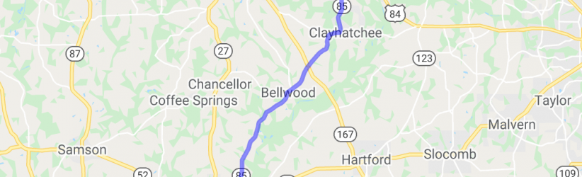 AL 85 to SR 85 |  United States