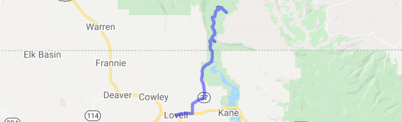 Big Horn Canyon-Devil's Canyon Overlook & Barry's Landing |  Wyoming