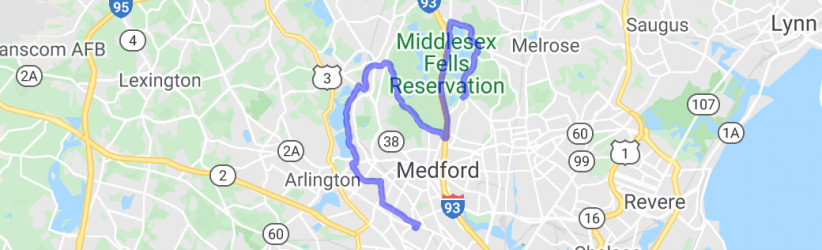 Short Mystic River and Fells Sprint |  United States