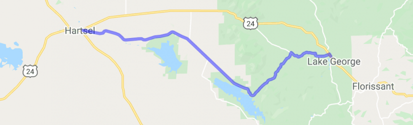 Elevenmile Canyon Reservoir and Spinney Mountain Reservoir Drive By |  United States