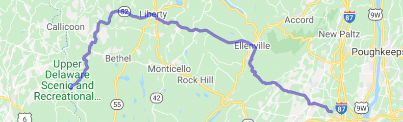 New York Route-52 |  United States