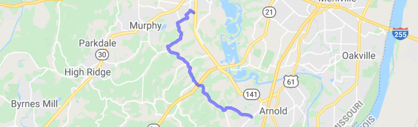 Saline to Konnert to Lonedell to Pomme Roads |  United States