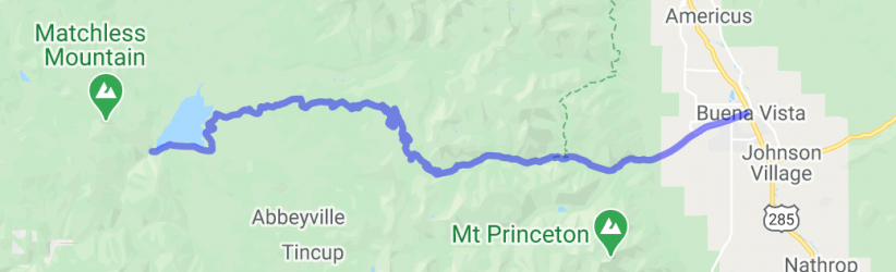 Cottonwood Pass - Taylor Park to Buena Vista |  United States