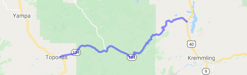 Gore Pass, Hwy. 134 |  United States