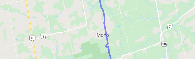 Mono Centre (Ontario, Canada) |  Routes Around the World
