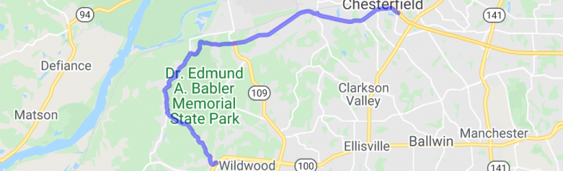 Wildhorse Creek Road - St. Louis County |  United States