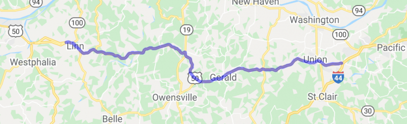 Missouri's Midland Trail (US 50) |  United States