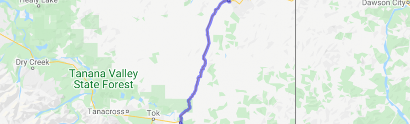 Taylor Highway to the Alaska Highway Junction |  United States