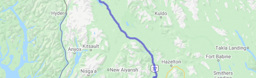 Cassiar Highway Kitwanga to Meziadin Junction (British Columbia, Canada) |  Routes Around the World