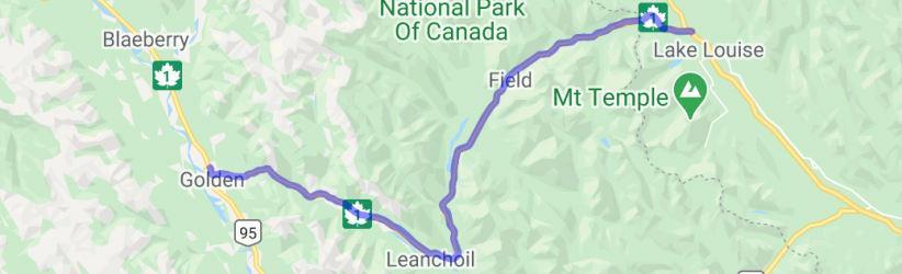 Yoho Route (British Columbia, Canada) |  Routes Around the World