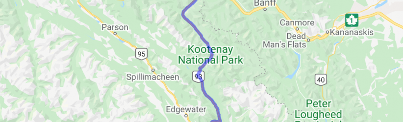 Kootenay National Park (British Columbia, Canada) |  Routes Around the World