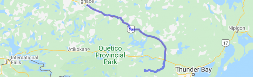 Pickle Lake Road (Hwy 599) (Ontario, Canada) |  Routes Around the World