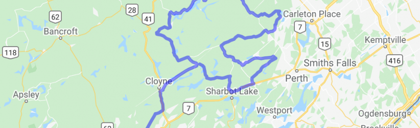 Calabogie Area (Ontario, Canada) |  Routes Around the World