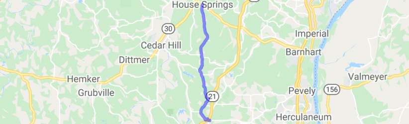 Hillsboro-House Springs Road |  United States