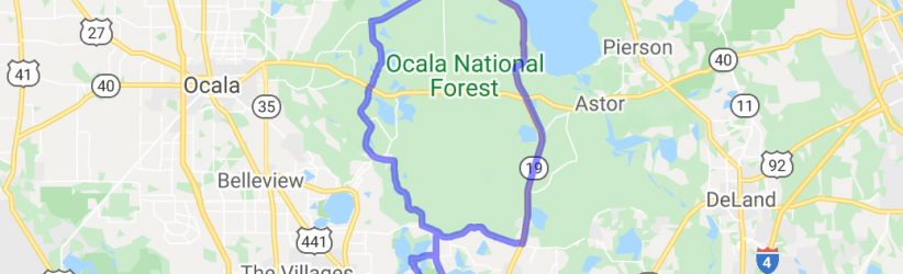 Emeralda Marsh Ocala National Forest Loop |  United States