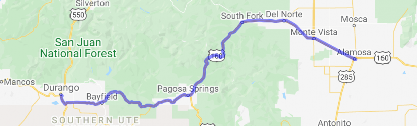 Wolf Creek Pass - Durango to Alamosa | Colorado Wolf Creek Pass - Durango to Alamosa | Colorado