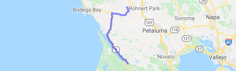 Petaluma to Point Reyes |  United States