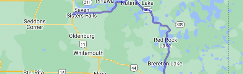 Seven Sisters Falls to West Hawk Lake via 307 & 44 (Manitoba, Canada) | Routes Around the World Seven Sisters Falls to West Hawk Lake via 307 & 44 (Manitoba, Canada) | Routes Around the World