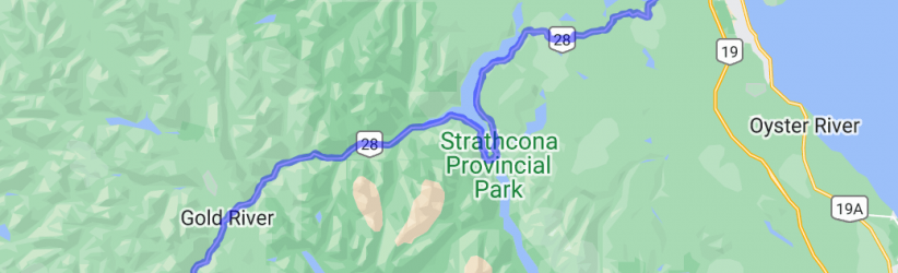 Goild River - Campbell River (British Columbia, Canada) | Routes Around the World Goild River - Campbell River (British Columbia, Canada) | Routes Around the World