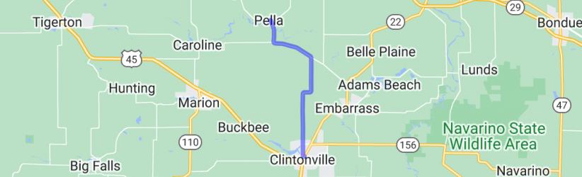 Pella to Clintonville Hill Ride |  United States