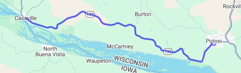 Cassville to Potosi |  United States