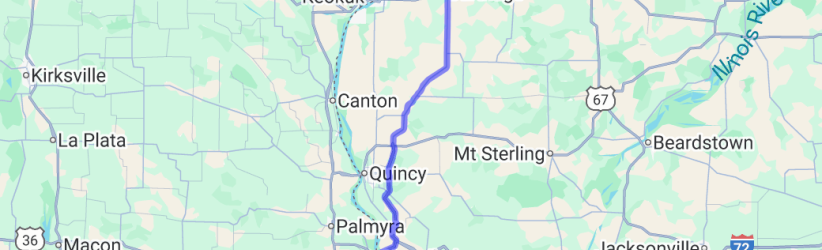 Carthage, Il to Hannibal, MO |  Illinois