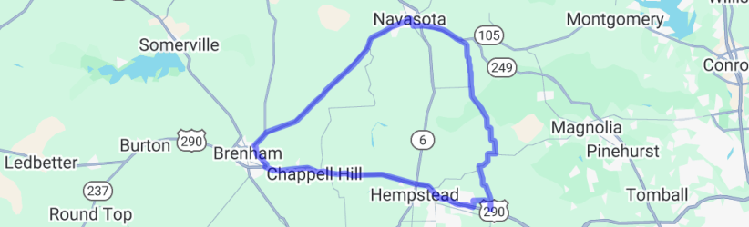 Waller,Tx to Anderson, TX |  United States