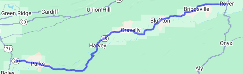 AR Hwy 28 West |  United States