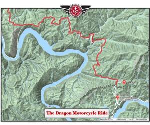 ride the dragon map
