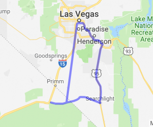 Las Vegas to Searchlight to Nipton |  Nevada