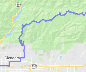 Glendora Mountain Road to Mt. Baldy |  California