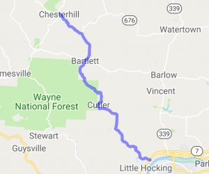 The Triple Nickle - Route 555 - South of Chesterhill |  United States