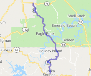 Missouri Route 86 - Ride the Eagle |  Arkansas