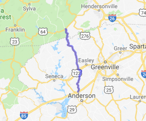US 178 - Pickens, Moorefield, and Liberty Highways |  North Carolina