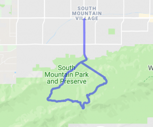 South Mountain Summit Road |  Arizona