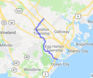 Somers Point to Elwood/Wharton State Forest |  United States