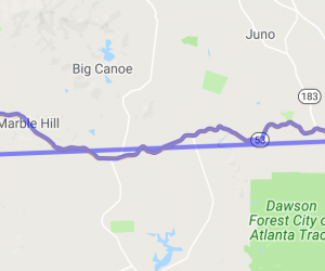 Tate to Dawsonville on State Road 53 |  United States